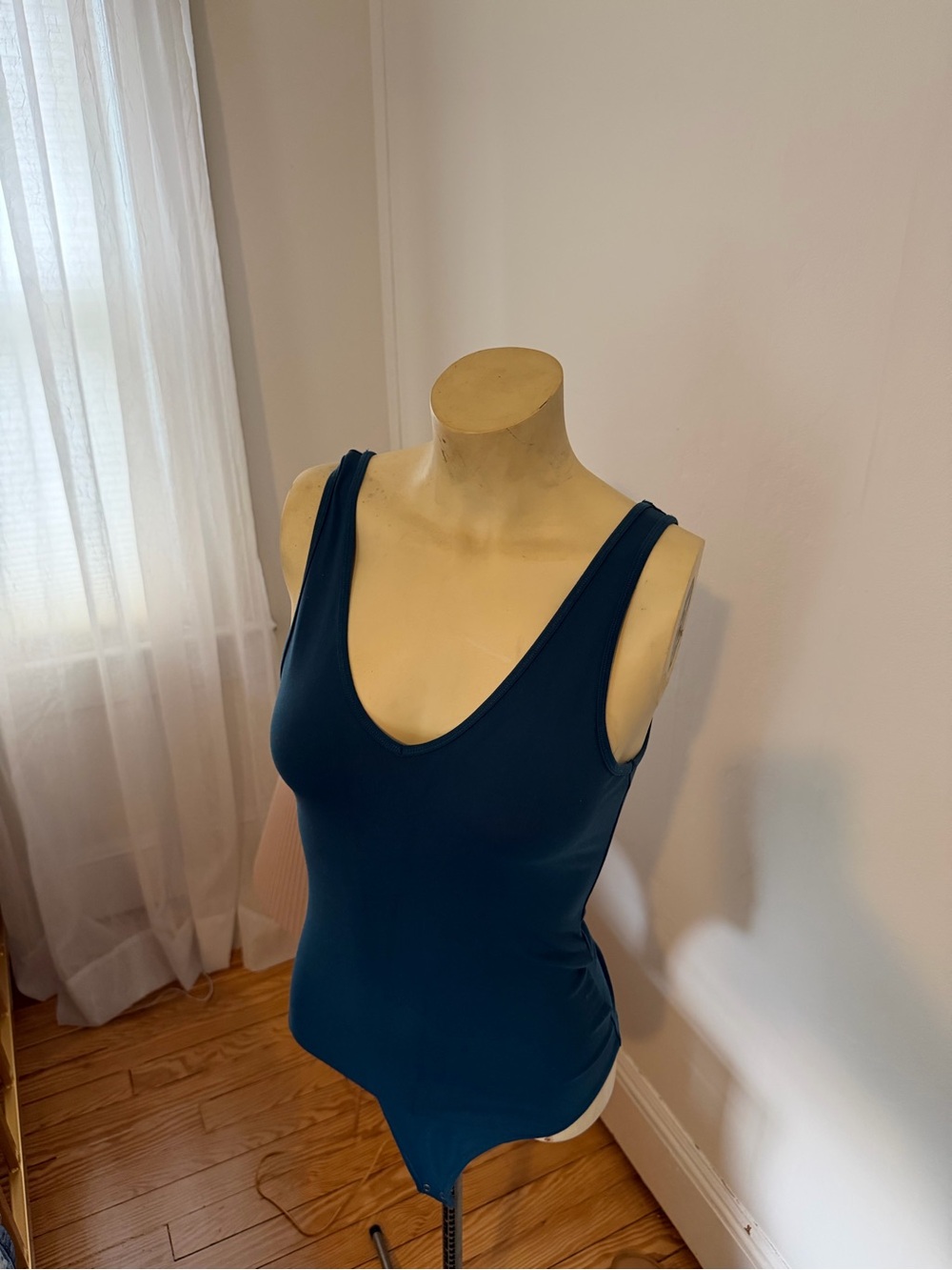 Abercrombie & Fitch Teal V -Neck Bodysuit